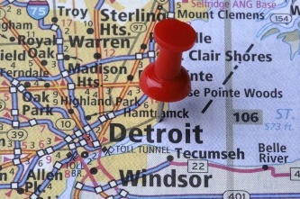 Detroit map